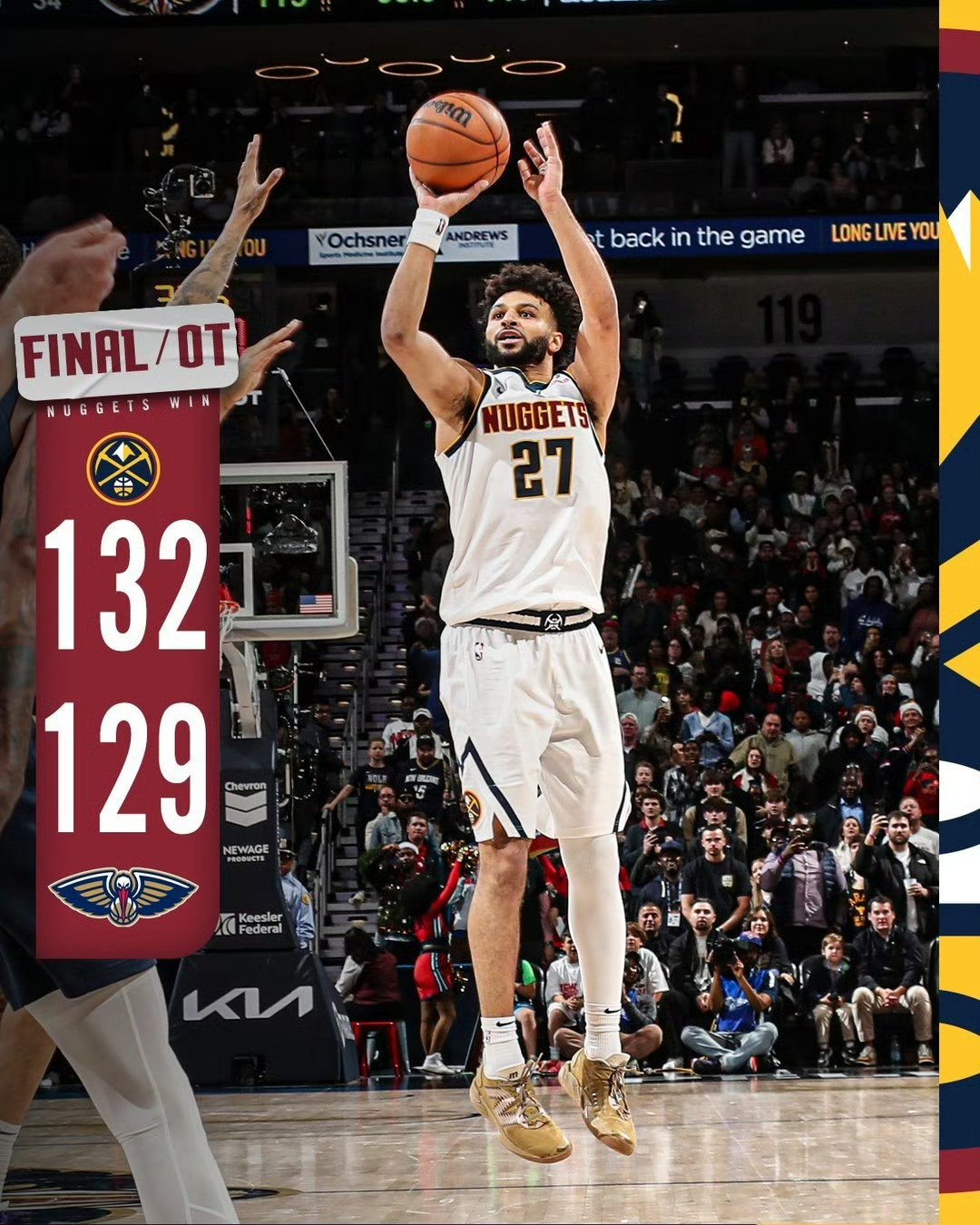 掘金轻取热火，布克高光表现