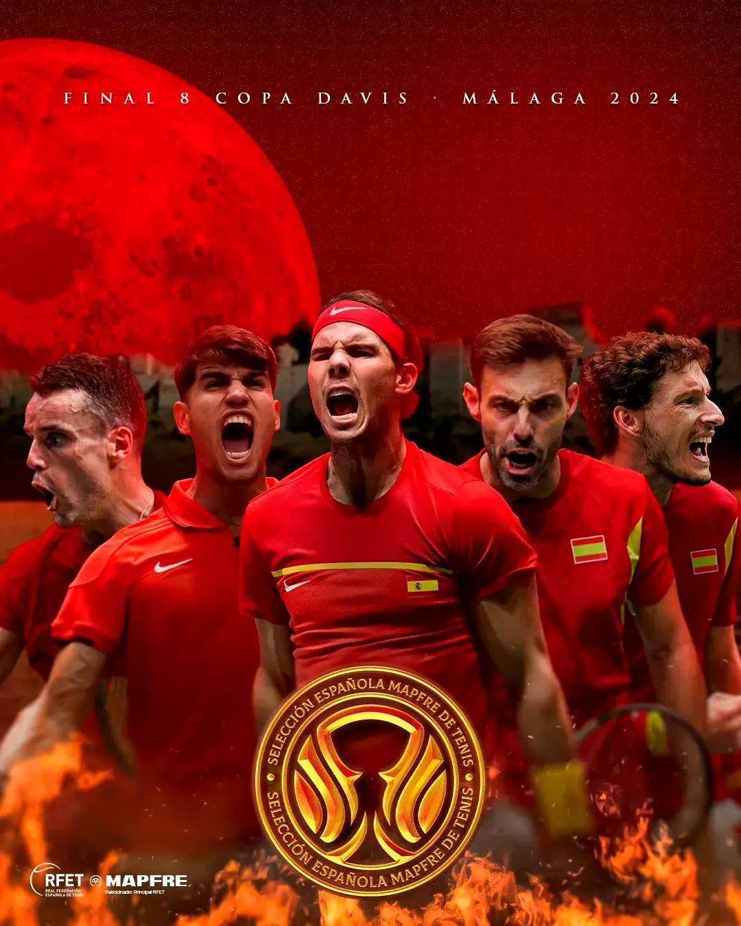 戴维斯杯绝杀ATP总决赛，纳达尔带队取胜