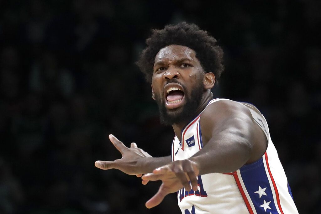 上海队完胜天津队，恩比德高光表现