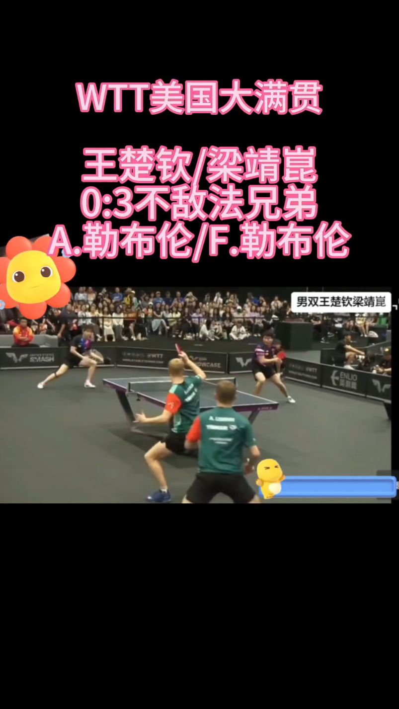 中国队逆转法国队，梁靖崑高光表现