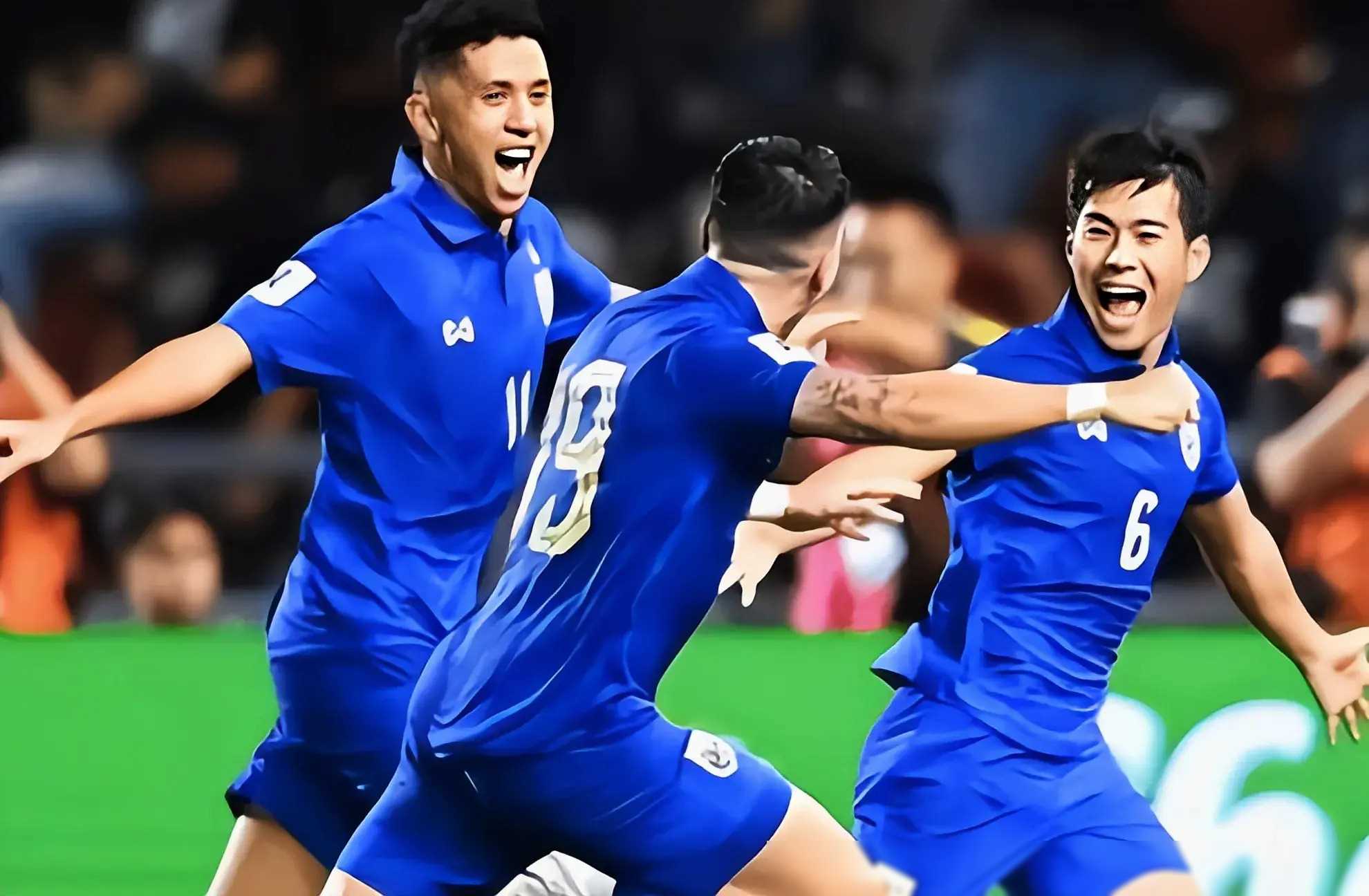 泰国队在比赛中迎来历史性胜利